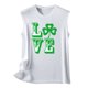 thumbnail image 4 of Patrick's Day Casual Mujer Sin mangas O-cuello Impreso Tops Damas Chaleco Pompotops lopia997290, 4 of 4