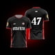 thumbnail image 2 of Camiseta Omerta para fanáticos del boxeo con estampado 3D, transpirable, para hombres y mujeres, ropa deportiva de verano para exteriores, camisetas de manga corta con cuello redondo para niños, 2 of 4