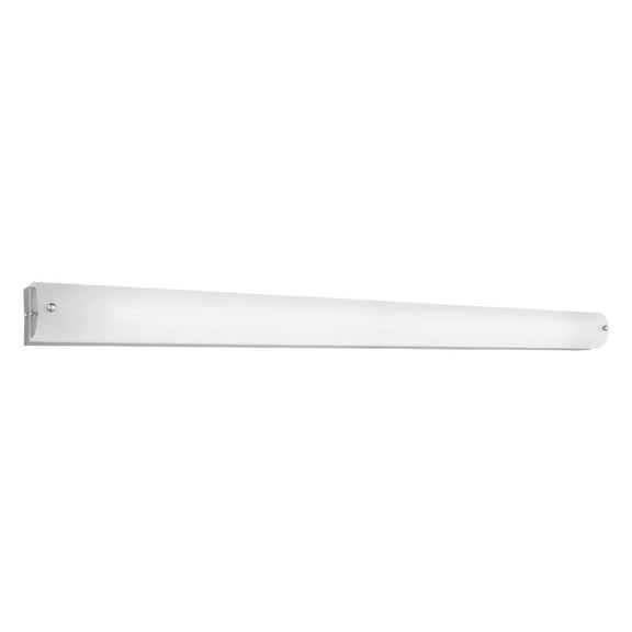 601004CH-LED-Kuzco Lighting-Peggy - 37.5 Inch 39W 1 LED Wall Sconce   Chrome Finish with White Opal Glass