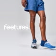 thumbnail image 7 of Feetures Elite Light Cushion No Show Tab Ankle Socks - Sport Sock with Targeted Compression - Blue Wave , X-Large (1 Pair), 7 of 7