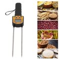 thumbnail image 3 of Medidor de Humedad de Grano, Analizador de Trigo de Maíz de Doble Sonda Analizador ABS LCD Versión en Inglés para Frijoles, 3 of 7