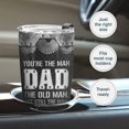 thumbnail image 5 of Gifts for Dad - Dad Gifts from Daughter Son - Dad Birthday Gift, Christmas Gifts for Dad, Father''s Day Gifts - 20oz Old Man Stainless Steel Tumbler, 5 of 6