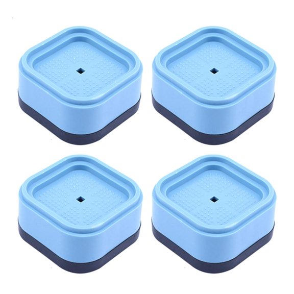 Necvior 4Pack Laundry Machine Lifter Furniture Risers Stackable Bed Lifts Convenient Desk Raiser for Sofa Chair and Table
