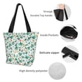 thumbnail image 4 of Easygdp Floral In Teal Bolso de Hombro para Mujer, Bolso Bandolera y Cartera de Mano Elegante para Uso Diario, 4 of 6