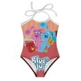 thumbnail image 3 of Blue'S Clues Girls One Piece Swimsuits Kids Sport Summer Swimwear Beach Bathing Suit, 3 of 6