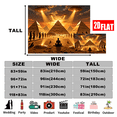 Pyramid Alien Theme Backdrop Background Banner for Photography ...