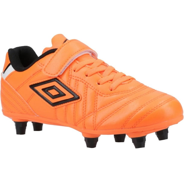 Umbro Speciali Liga Firm Ground Jnr Football Boot Hot Pink