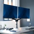 thumbnail image 2 of Support de Moniteur Pneumatique Triple, Bras Pneumatiques Fixes Réglables, Rotation Pivotante, Robuste, Support de Bureau VESA avec Pince Cclamp, Max VESA x STANDVG, 2 of 9