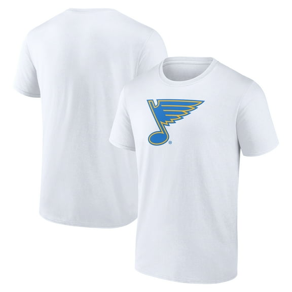Men's White St. Louis Blues Essential T-Shirt