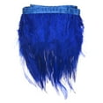 thumbnail image 1 of Fleco de Plumas de Gallo Uxcell, 2 Yardas 3-5" Fleco de Plumas Natural y Esponjoso para Manualidades [Azul], 1 of 7