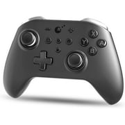 Kingkong 2 Pro Controller with Hall Effect Sensing Joystick for Switch, Kingkong 2 Pro Wireless Bluetooth Gamepad for Mario Party Switch, No Deadzone, Auto Pilot Gaming, Motion Sense(Black)