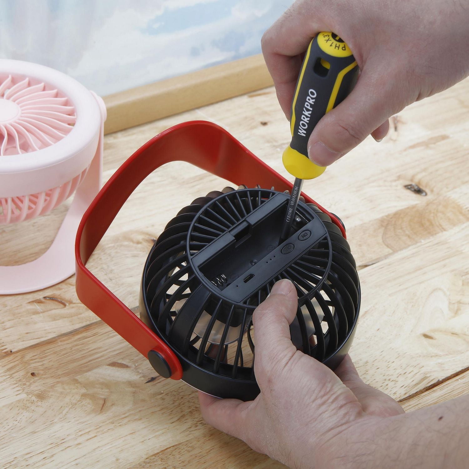 WorkPro Jeu de tournevis - 6 Pièces Poignée TPR antidérapante