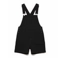 thumbnail image 5 of hotojiny Men's Denim Overalls Shorts Jean Bib Jumpsuit Lightweight Adjustable Straps Casual Workwear Summer Romper with Pockets, 5 of 6