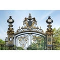 thumbnail image 3 of Blaustein, Alan 18x13 Black Modern Framed Museum Art Print Titled - Park Monceau Gates, 3 of 5