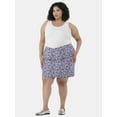 thumbnail image 3 of JMS Just My Size by Hanes Women’s Plus Millennium Skort, Sizes 1X-4X, 3 of 5