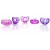 The First Years GumDrop Newborn Pacifier 5pk Pink/Purple