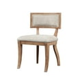thumbnail image 2 of Madison Park Signature Marie 18.5" Solid Wood Dining Chair in Beige (2PC), 2 of 5