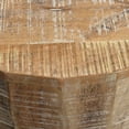thumbnail image 2 of Table d'appoint industrielle moderne en bois massif – naturel vieilli, 2 of 4