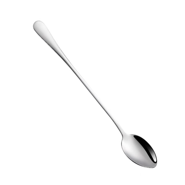 TIELUTT Cuillère à Thé Glacé à Long Manche, Mélangeurs à Café, Cuillère à Glace, Acier Inoxydable, Ensemble de Table à Manger à Dessus Haut pour 4, Napperons Ronds Ronds, Napperon de Table Moderne à Vidange vers le Bas, Ensemble de Table à Manger, Petite Assiette Ronde Ma