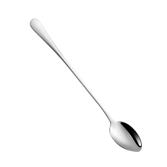 TIELUTT Long Handle Iced Tea Spoon Coffee Stirrers Ice Spoon Stainless Steel High Top Dining Table Set for 4 round round Table Doilies Modern Downdraft Table Mat Dining Table Set round Small Plate Ma