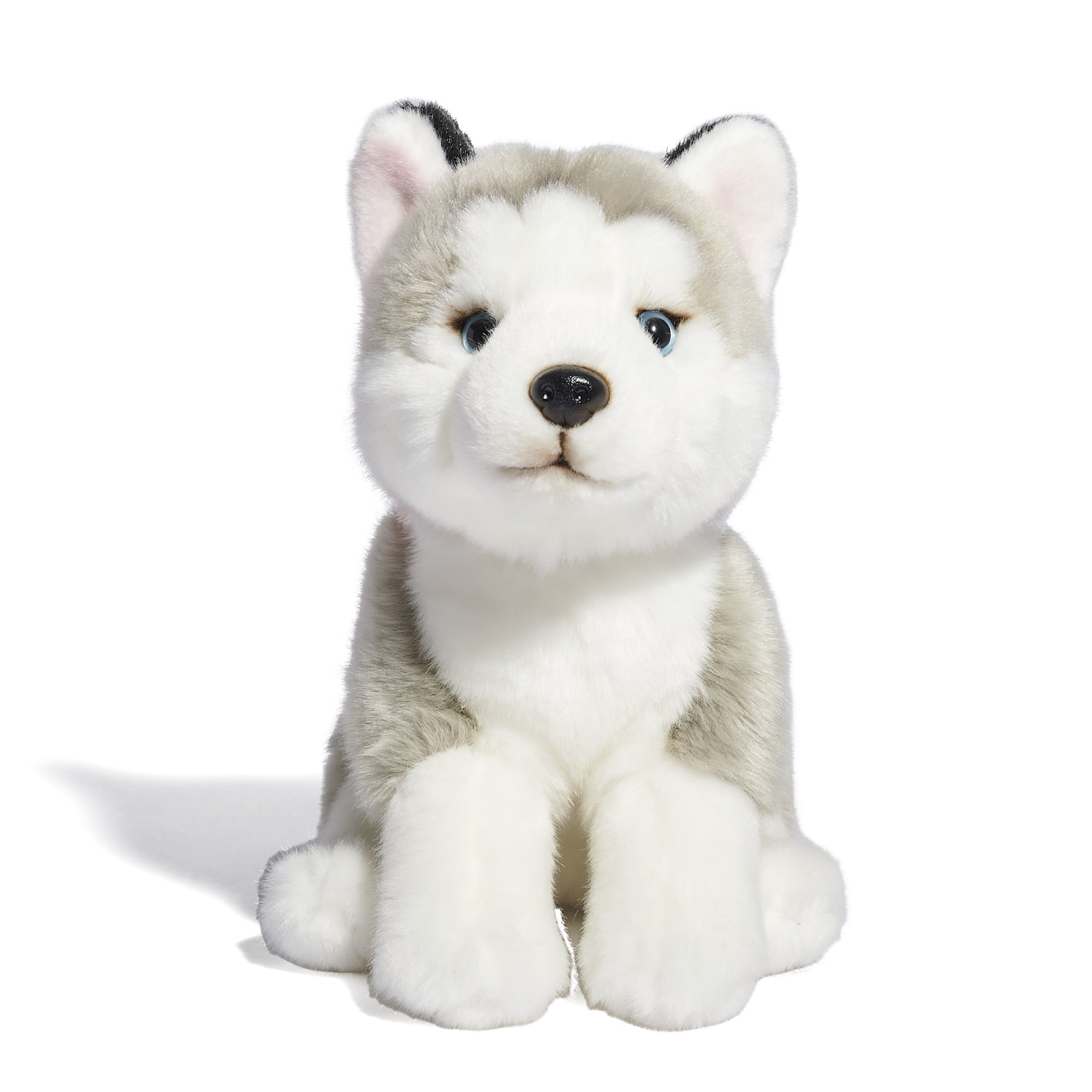 Hugs and Cuddles Rescue Center 10" Husky Plush Toy, Ultra-Soft, Includes Adoption Certificate, Ages 3+