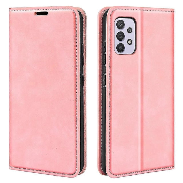 Funda tipo cartera con tapa y cierre automático que se adapta al tacto de la piel para Samsung Galaxy A53 5G -6494275377570 Estilo B Samsung Galaxy A53 5G Rosa