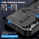 thumbnail image 3 of Funda para GANGXUN iPhone 14 Pro Max - Soporte metálico, Función magnética, Negro, 3 of 5
