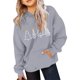 thumbnail image 5 of Sudadera con capucha para niñas y niños, sudadera de manga larga con cuello redondo y estampado de moda, jersey con bolsillo, sudadera de poliéster para niñas, 5 of 8