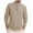 Beige, variant on Xunlbb Mens Long Sleeve Tee Shirts, Man Solid-Color Casual Button Sweatshirt Long Sleeve Round-Neck Blouses Tops S-2XL Gifts for Men
