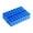 Blue-1pc, variant on 32 Holes Bit Holder Hex Shank Batch Head Shank Storage Screwdriver Drill Organizer High Elasticity PVC Rubber Box