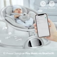 thumbnail image 4 of Baby Swing BabyBond Bluetooth con música, 3 posiciones de asiento, 4 of 7