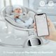 thumbnail image 4 of Baby Swing BabyBond Bluetooth con música, 3 posiciones de asiento, 4 of 7