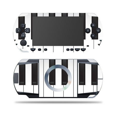MightySkins Skin Compatible With SONY PSP – Piano Keys | Protective, Durable, and Unique Vinyl Decal wrap cover | Easy To Apply, Remove, and Change Styles | Made in the (Best Player Piano System)
