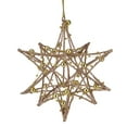 thumbnail image 4 of Northlight Starburst 3-D with Glitter and Beads Christmas Ornament - 5" - Rose Gold, 4 of 4