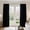 Black, variant on Soft Velvet Curtains, Light Filtering & Sound Dampening Window Treatments, Thermal Insulated Rod Pocket Drapes for Living Room & Bedroom, 2 Panels