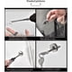 thumbnail image 3 of Glass Door Lock. Sliding Door Lock. Ro Glass Lock. Mobile Door Lock Jewelry Cabinet Lock Ro Key Glass Lock, 3 of 4