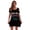 Black - Love Me Some Sleep, variant on Comfortable Sleep Dress Shirt for Women - Ideal for Sleeping and Lounging in Dorms (Black - #1 Dreamer, Small)