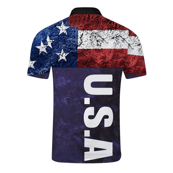 Akiihool Mens Polos Shirts Casual Golf Shirts for Men, Dry Fit Men's Polo Shirt with Short Sleeve, Solid Collared T Shirt for Fit (Blue,XL)