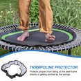 thumbnail image 3 of IFANLANDOR 1 Pc Round Trampoline Safety Pad Black Sponge Prevent Injury, 3 of 7