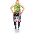 thumbnail image 2 of Carolines Treasures 8825-2APRON Recipe for Gumbo and Potato Salad  Flag Apron Large multicolor, 2 of 4