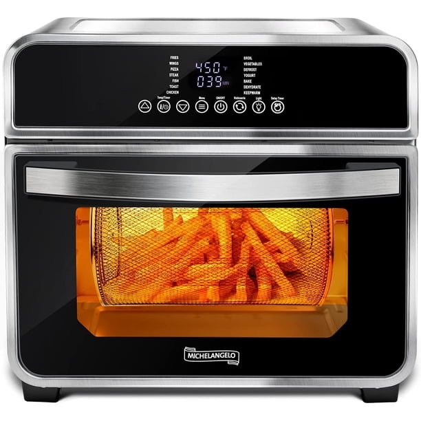 MICHELANGELO 15In1 Air Fryer Oven, 16 Quart Air Fryer Toaster Oven