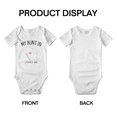 thumbnail image 3 of My Aunt In Wisconsin Loves Me Baby Short Sleeve Romper Bodysuits 0-3 Months, 3 of 5