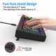 thumbnail image 5 of Teclado para Juegos Intercambiable en Caliente, Mini Teclado Mecánico para Juegos con Cable, Teclado de Oficina Tycp-C Desmontable, Compacto, 68 Teclas RGB para PC, Jugador, Oficina/ventanas, PC, Portátil, Mac/Xbox, 5 of 9
