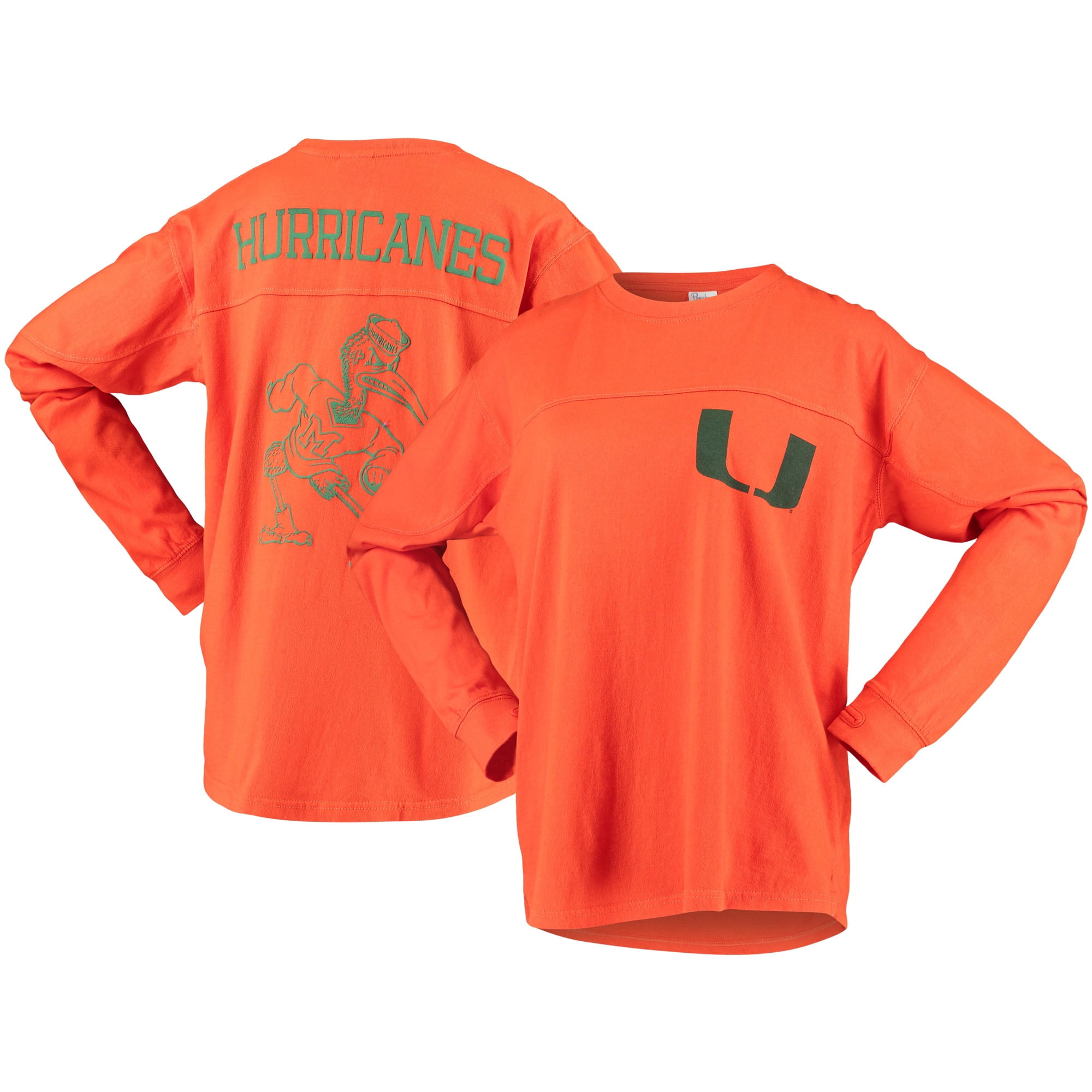 Pressbox Orange Miami Hurricanes 