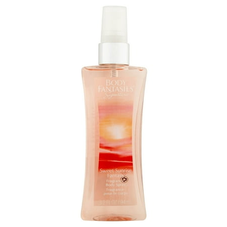 - Body Fantasies Signature Sweet Sunrise Fantasy Fragrance Body Spray, 3.2 fl oz