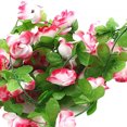 thumbnail image 1 of 2Pcs Artficial Small Rose Rattan Imitation Flower Hanging Vine Fake Plant Decoration for Home Wedding Party, 1 of 8