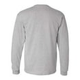 thumbnail image 3 of Hanes Men's and Big Men's Authentic Long Sleeve Tee, up to Size 3XL, 3 of 3
