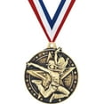 thumbnail image 1 of Hip Hop Medals, 2" Gold Diecast Hip Hop Medal Award 20 Pack, 1 of 3