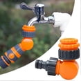 thumbnail image 2 of Garden Hose Connector, Faucet Adapter, Hose Watering Irrigation 2PCS, 2 of 5