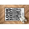 thumbnail image 5 of Look If You Had One Shot Rug, Printed Rug, Song Rugs, Motivation Rugs, Entry Rug, Personalized Gifts, Thick Rug, Bridesmaid Gift, 3.3'x6.5' - 100x200 cm, 5 of 8